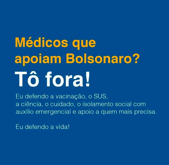 1.113 médicos cearenses lançam abaixo-assinado em repúdio a Bolsonaro, cobrando mudanças urgentes nas ações federais contra a pandemia